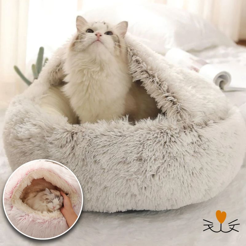 Coussin chat doux
