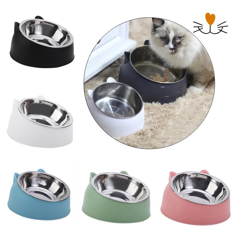 gamelle chat inclinée couleur