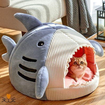 panier pour chat requin