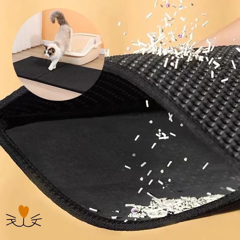 tapis litière chat propre
