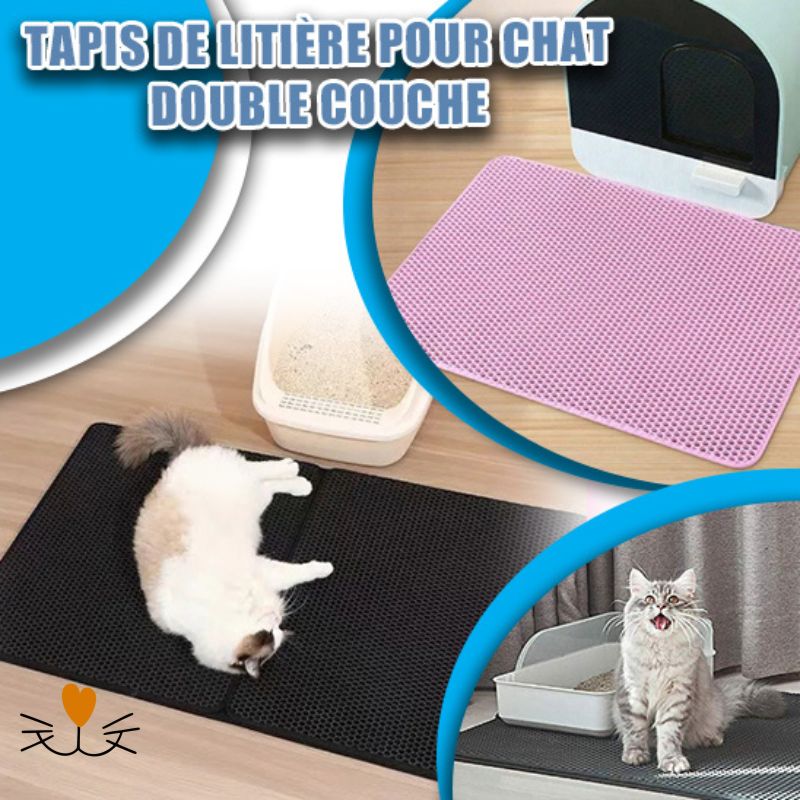 tapis litière chat grand