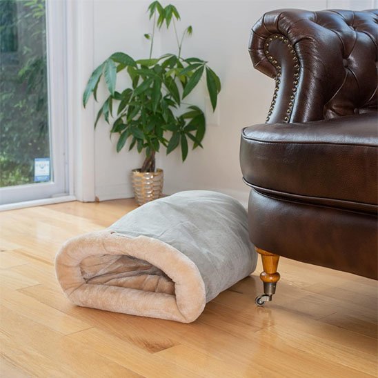 Coussin chat douillet