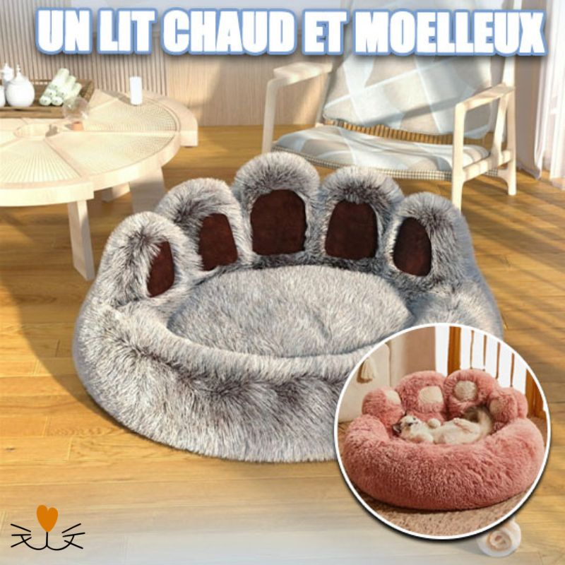coussin chat moelleux