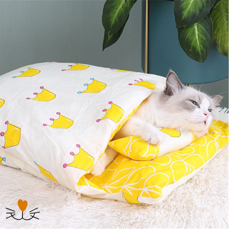 Coussin chat oreiller doux