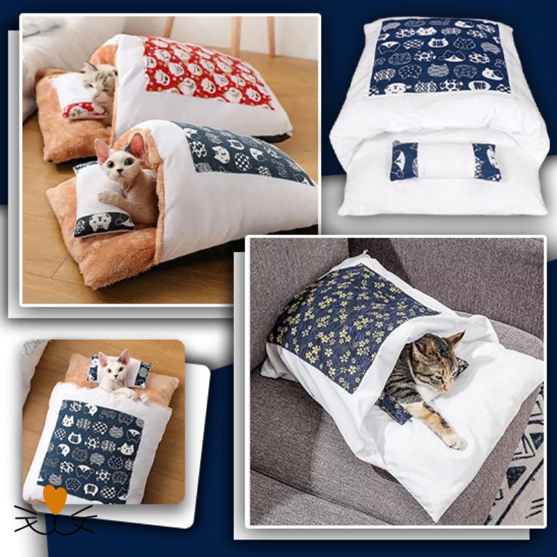 Coussin chat oreiller repos