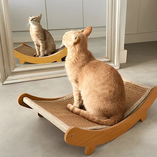 Griffoir chat incurve confort