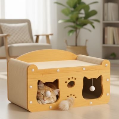 Griffoir Chat maison repos