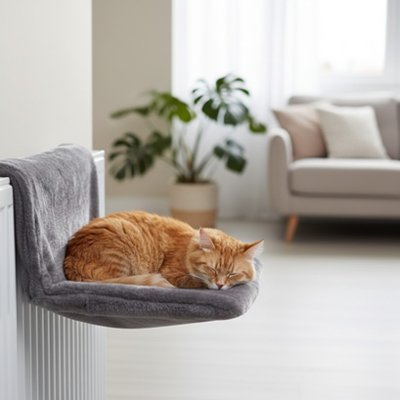 Hamac pour Chat suspendu radiateur 