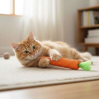 jouet-pour-chat-carotte
