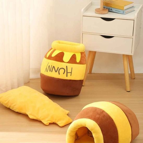 Lit pour chat pot de miel confortable