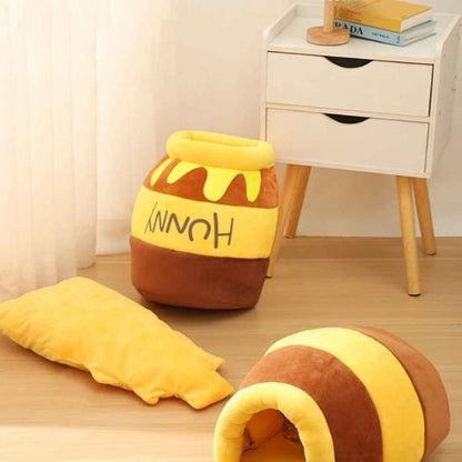 Lit pour chat pot de miel confortable