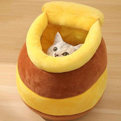 Lit pour chat pot de miel intime