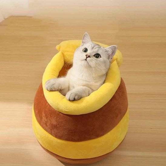 Lit pour chat pot de miel