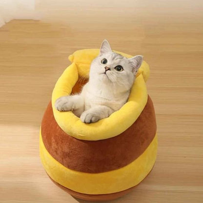 Lit pour chat pot de miel