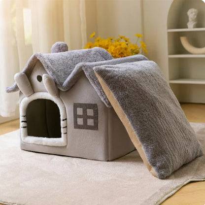 Maison pour chat moelleuse