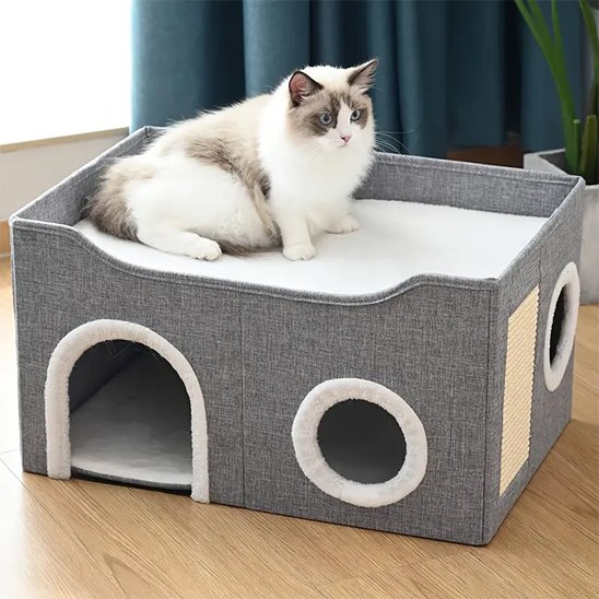 Maison pour chat solide
