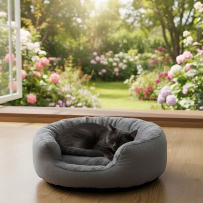 Panier chat moelleux