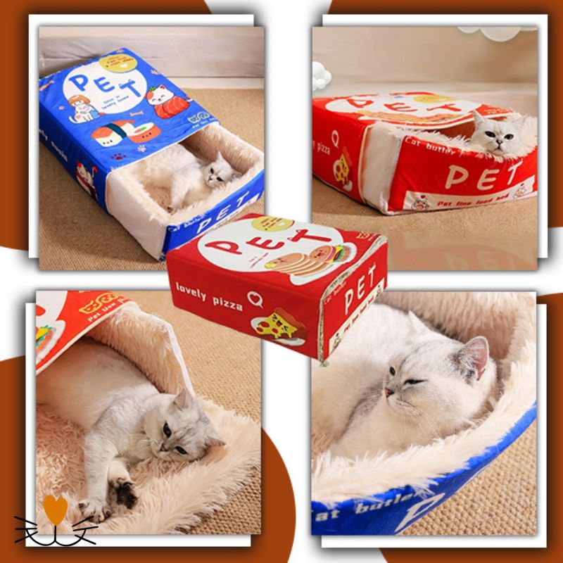 Panier pour chat bleu - CookieHouse™ - Mon Felin & Moi