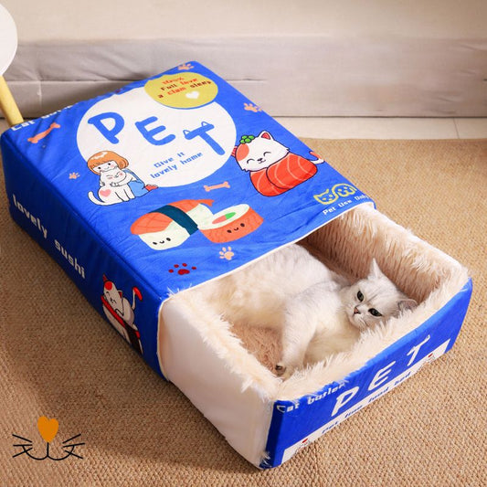 Panier pour chat Gourmand - CookieHouse™ - Mon Felin & Moi