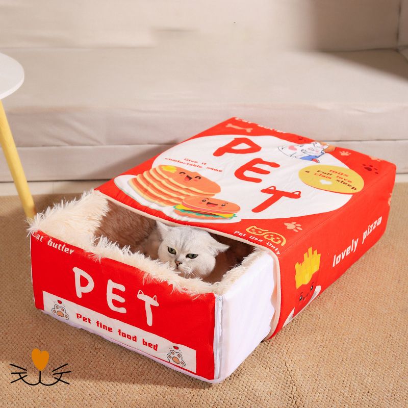 Panier pour chat moelleux - CookieHouse™ - Mon Felin & Moi