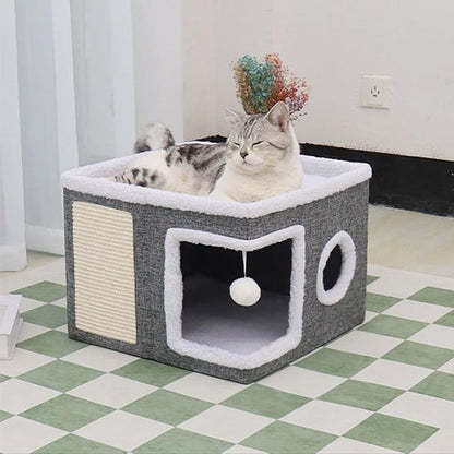 petite Maison pour chat repos